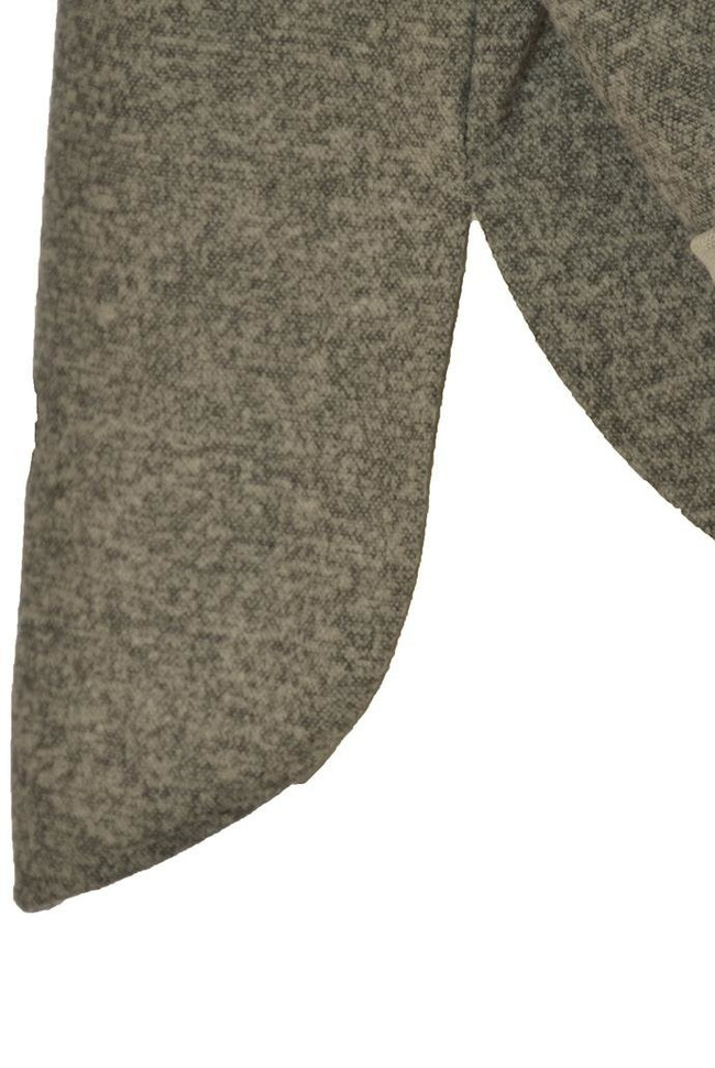 Szara bluzka z przedłużonym tyłem