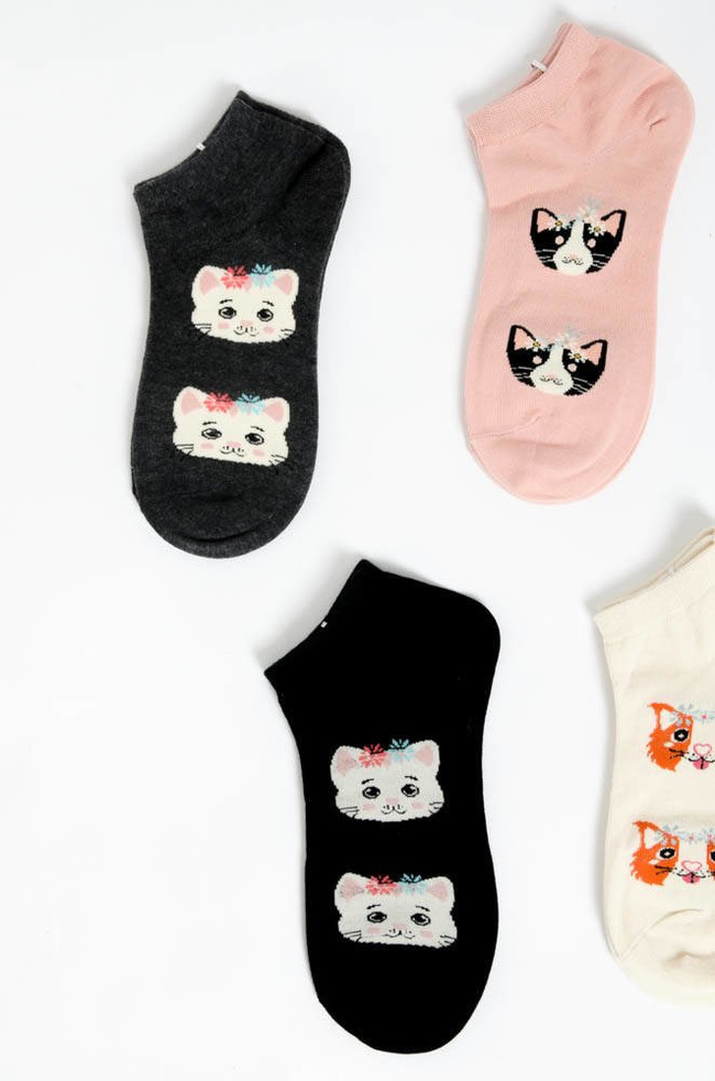 5-PACK WZORZYSTYCH SKARPETEK-AKA04