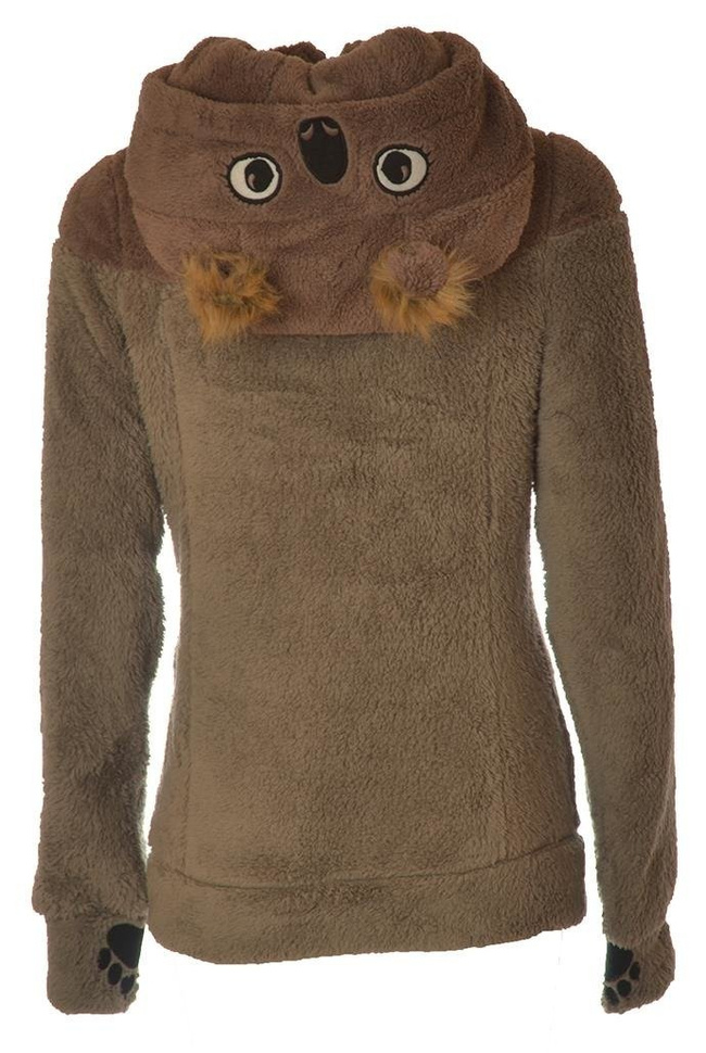 Brązowa bluza misiek koala