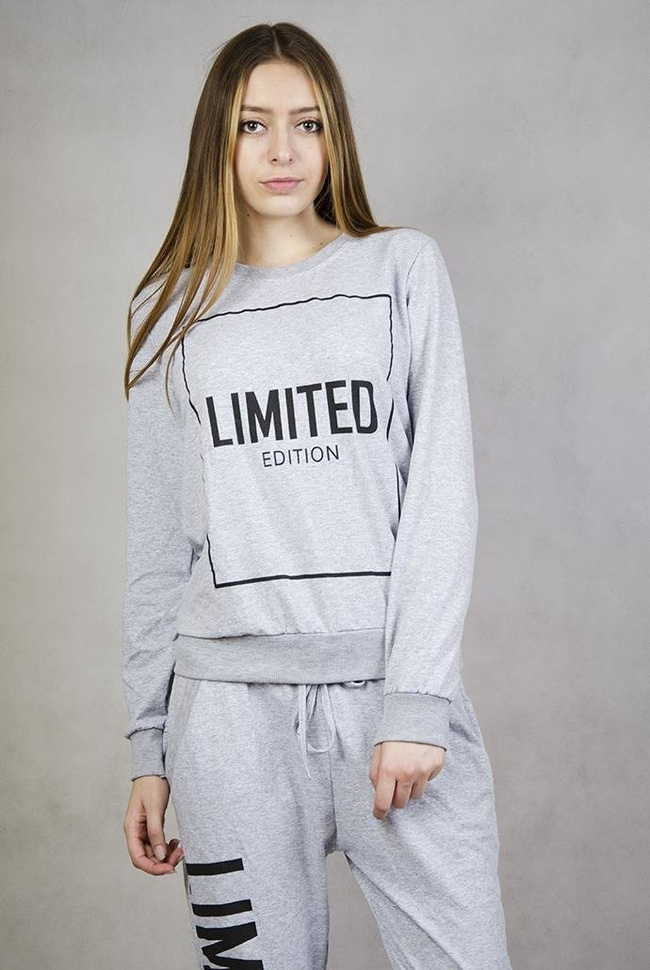 Szary komplet dresowy "LIMITED"