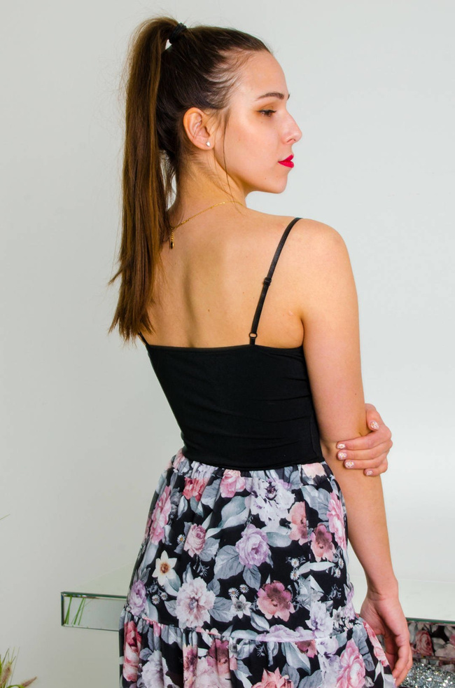 CZARNE BODY NA CIENKICH RAMIĄCZKACH