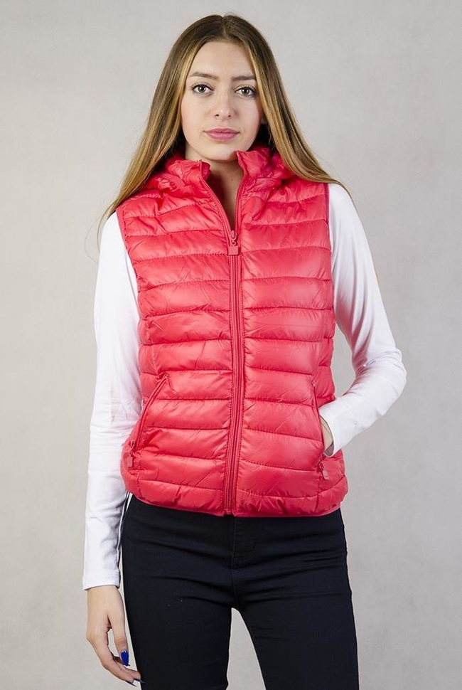 Kamizelka pikowana czerwona