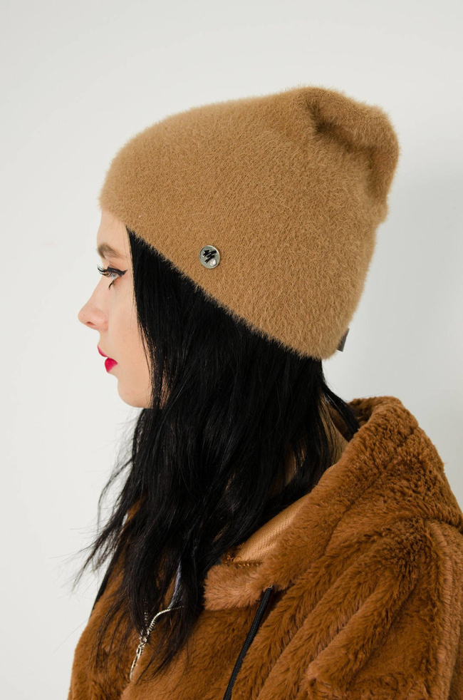 BRĄZOWA CZAPKA ALPAKA 
