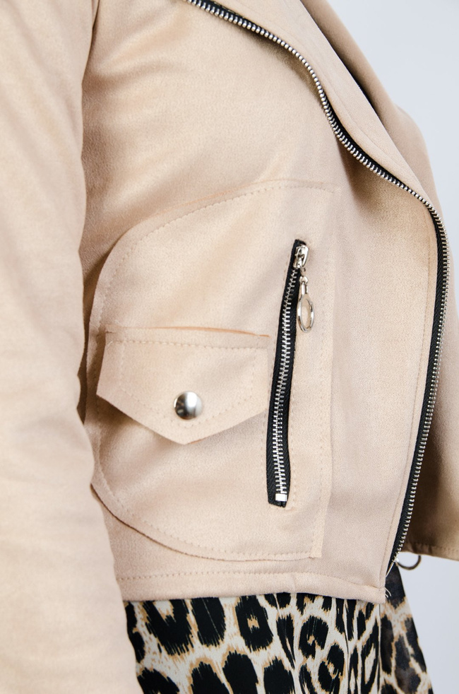 Zamszowa ramoneska M-XXL