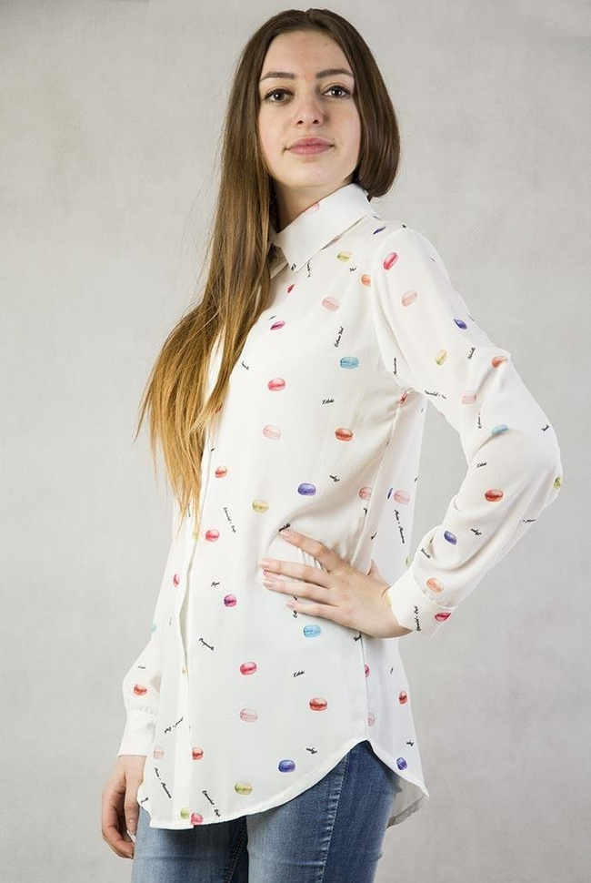 Koszula w ciastka makaroniki