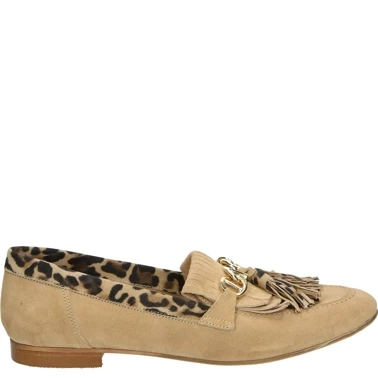 MOKASYNY Z NADRUKIEM ZWIERZĘCYM