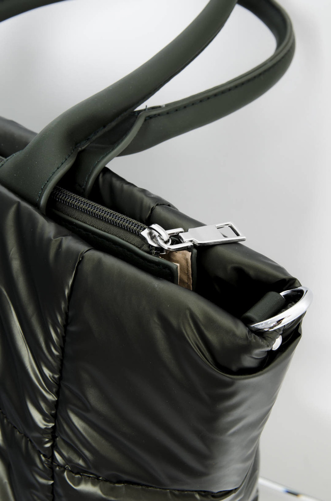 TORBA PIKOWANA ZIELONA- SHOPPER