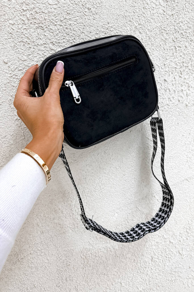 TOREBKA KUFEREK WELUROWA- CZARNA