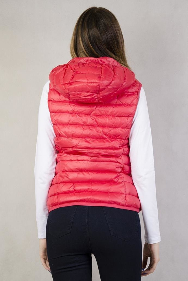 Kamizelka pikowana czerwona