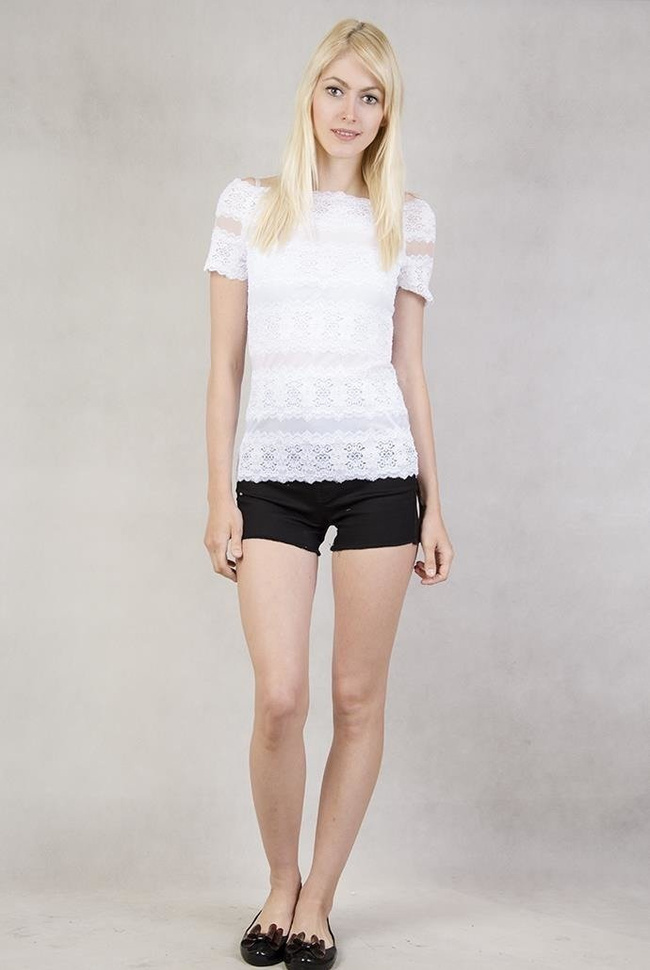 Bluzka z koronki