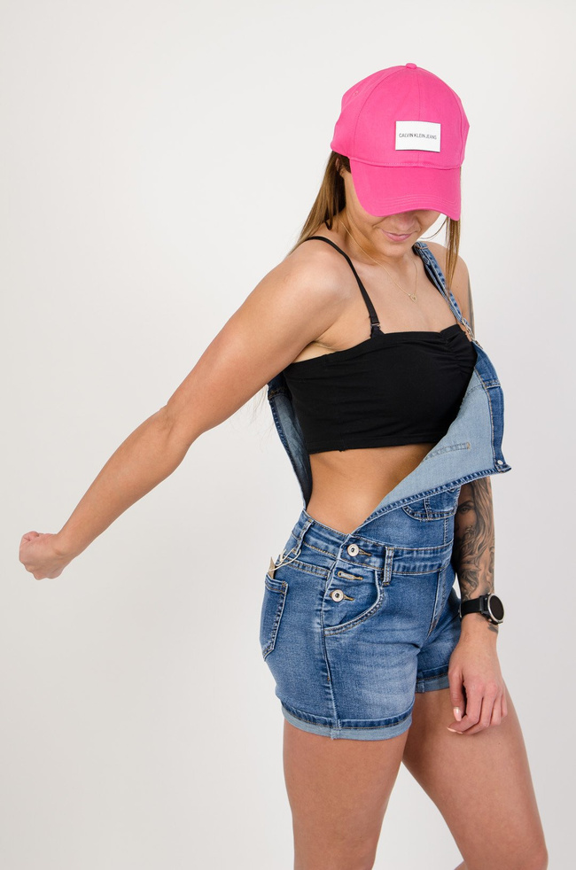 Jeansowe ogrodniczki 