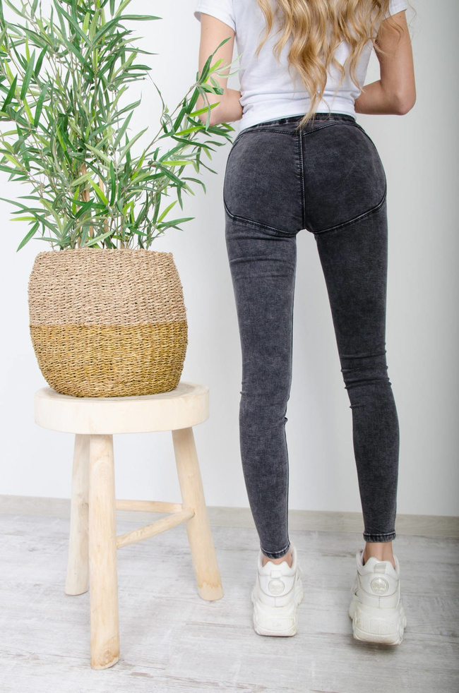 JEGGINSY PUSH UP KSZTAŁTUJĄCE POŚLADKI