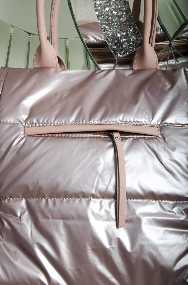 TORBA PIKOWANA RÓŻOWA- SHOPPER