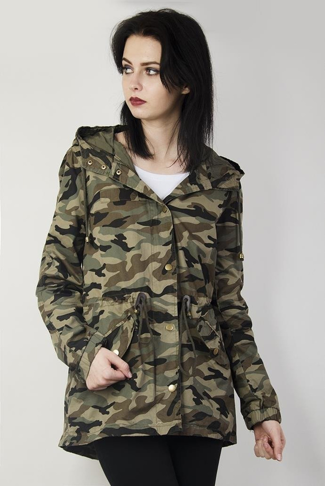 Kurtka moro typu parka