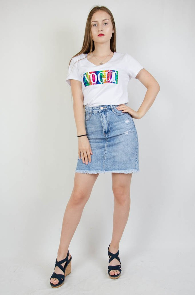 T-shirt z napisem VOGUE