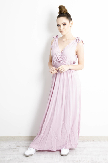 SUKIENKA MAXI W KOLORZE RÓŻOWYM