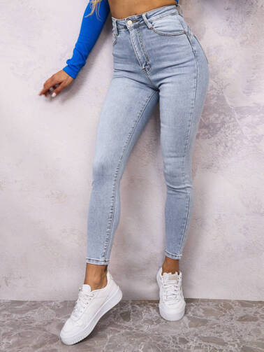 JASNE SPODNIE JEANSOWE SKINNY