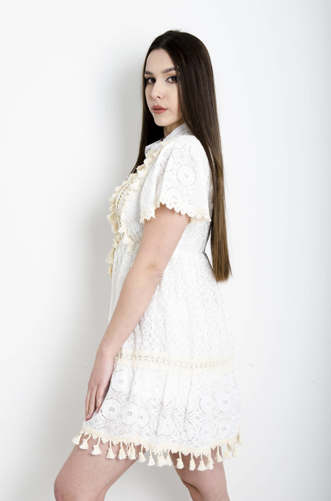 SUKIENKA KORONKOWA BOHO 