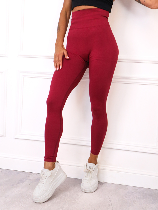 LEGGINSY MODELUJĄCE Z SZEROKIM PASEM- BORDOWE