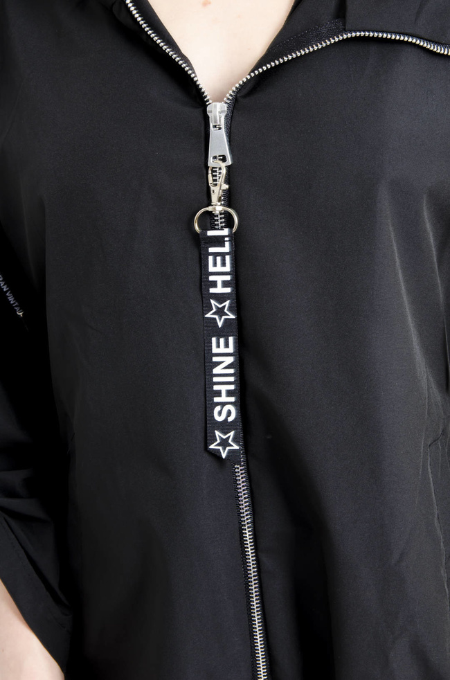 KURTKA PRZEJŚCIOWA CZARNA 