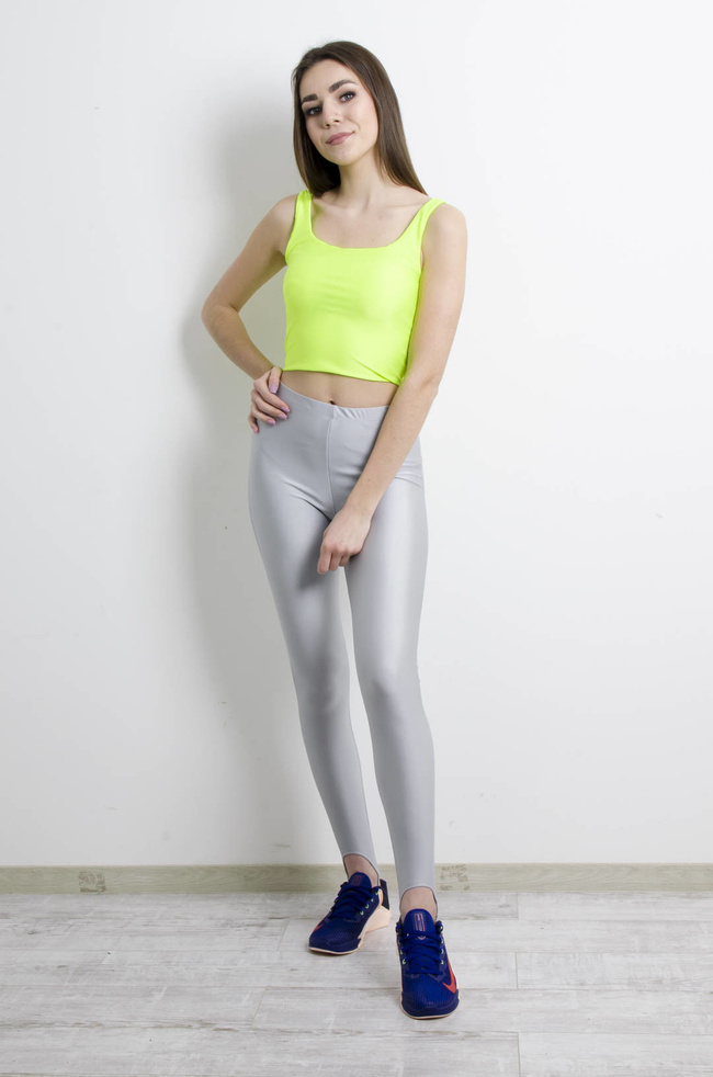 TOP ZIELONY NA RAMIĄCZKACH  