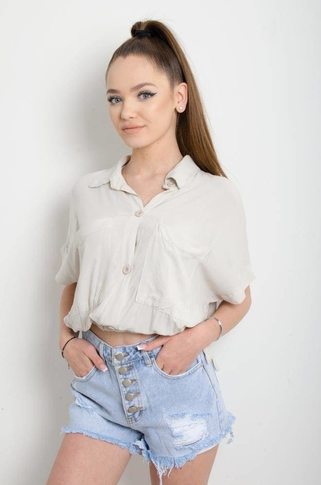 SZORTY Z GUZIKAMI - WYSOKI STAN 