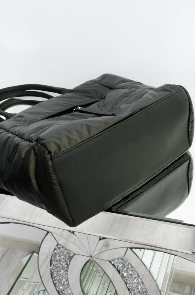 TORBA PIKOWANA ZIELONA- SHOPPER