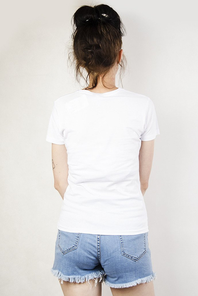 Biała bluzka Minnie Mouse