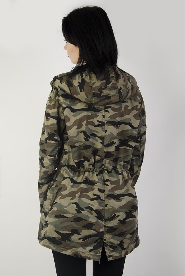 Kurtka moro typu parka