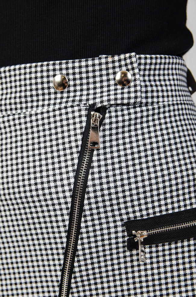 Spódnica w pepitkę