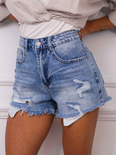 SZORTY JENSOWE Z PRZETARCIAMI I WYSOKIM STANEM