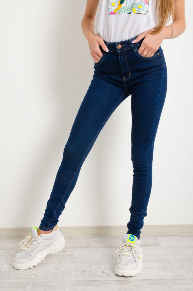 SPODNIE JEANSOWE SKINNY- PUSH UP