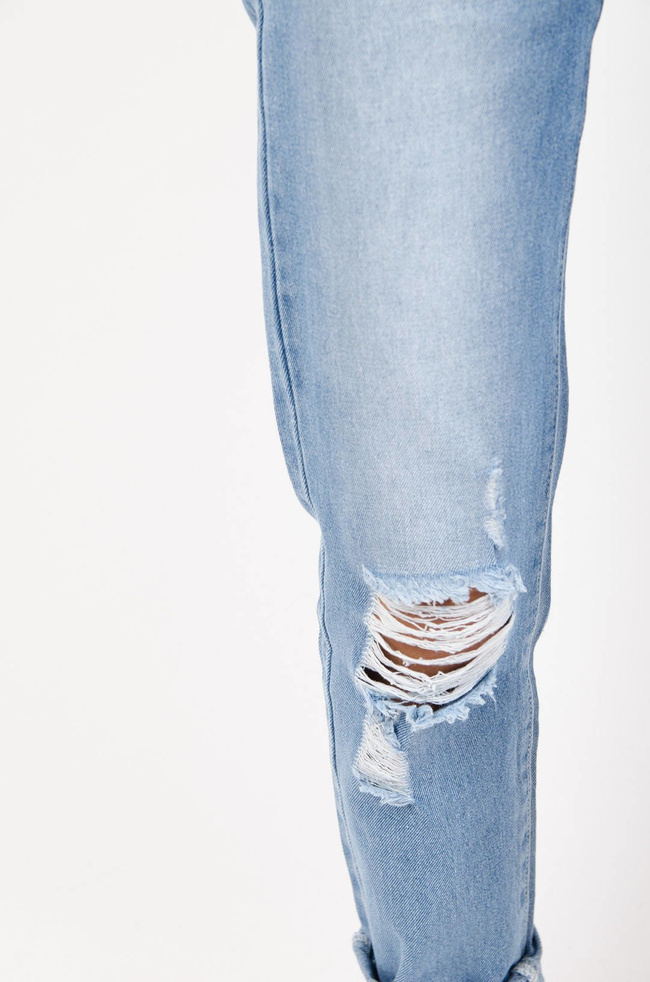 JASNE SPODNIE JEANSOWE BOYFRIEND 