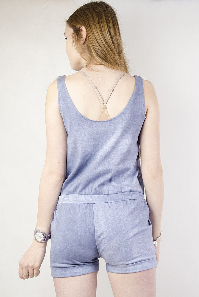 Kombinezon dekatyzowany z naszywką