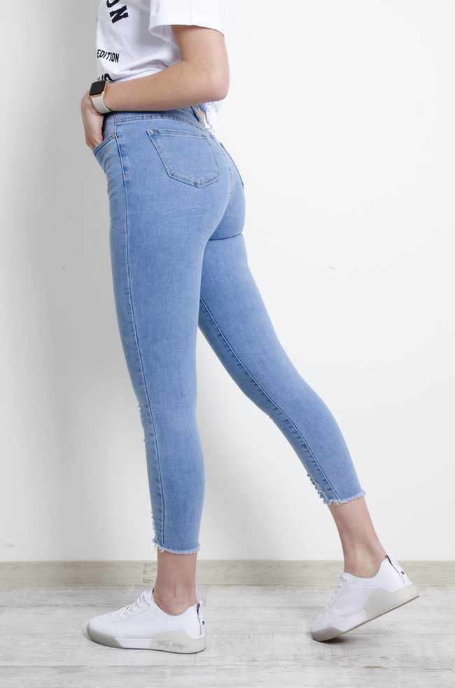 SPODNIE JEANSOWE SKINNY