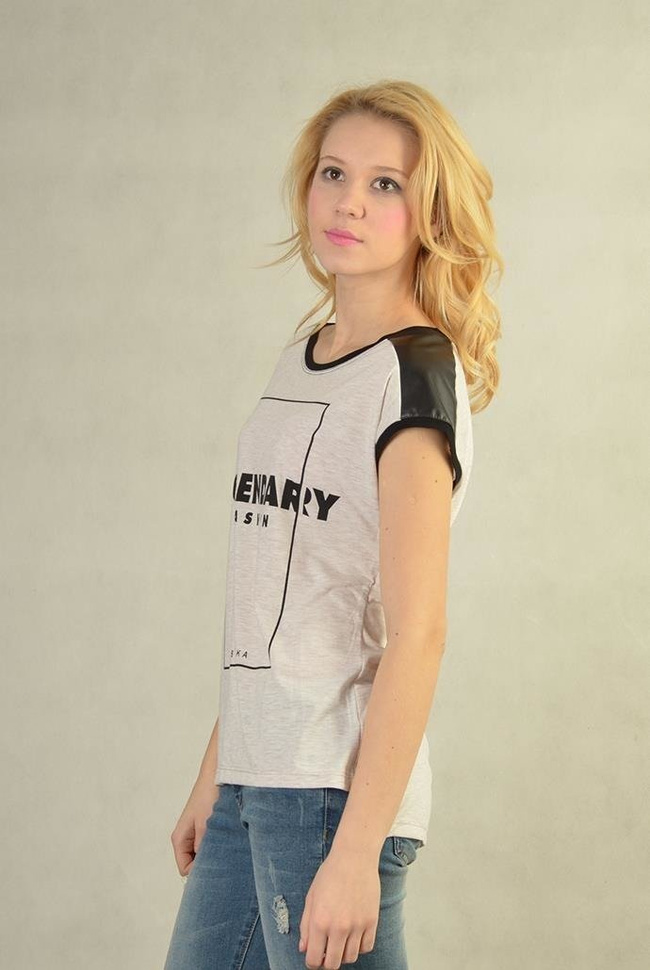 Beżowa bluzka legendary fashion