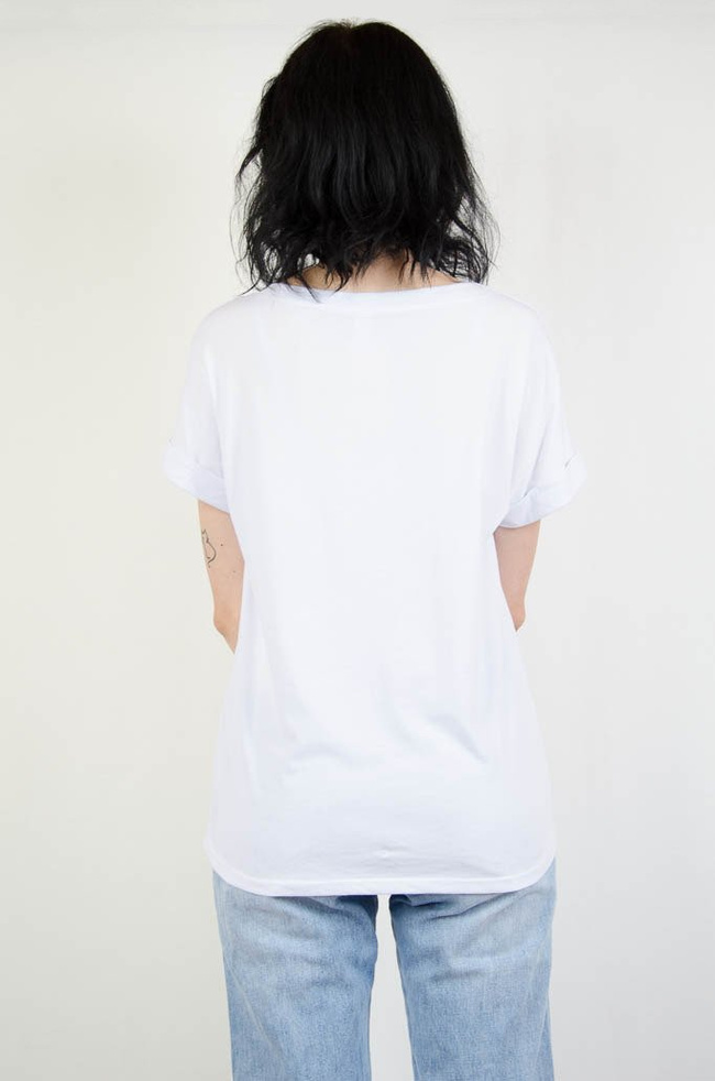 BIAŁY T-SHIRT PINA COLADA