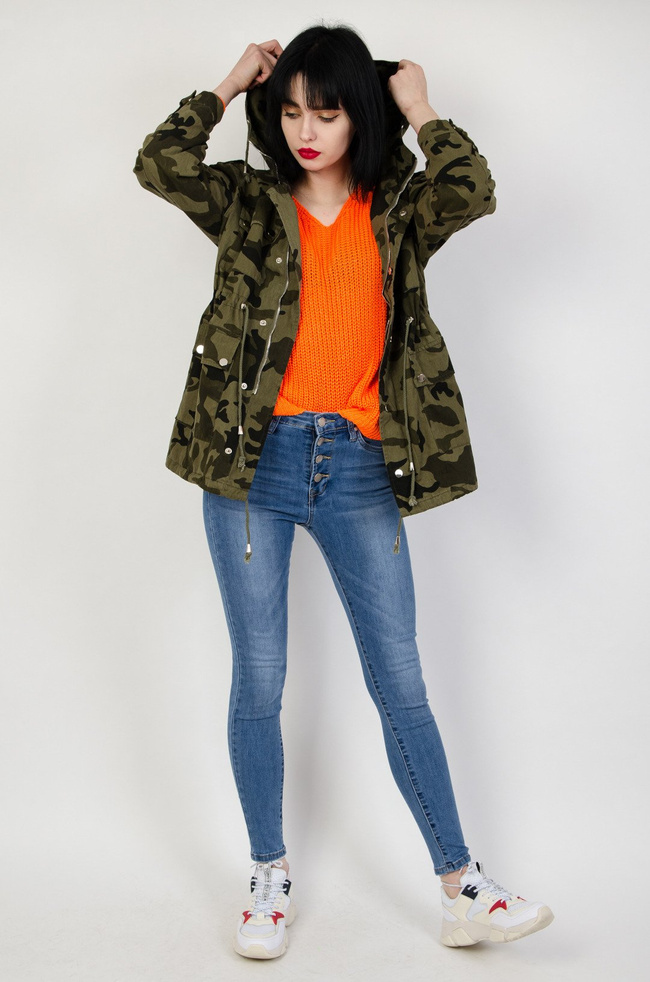 Moro kurtka przejściowa z naszywkami