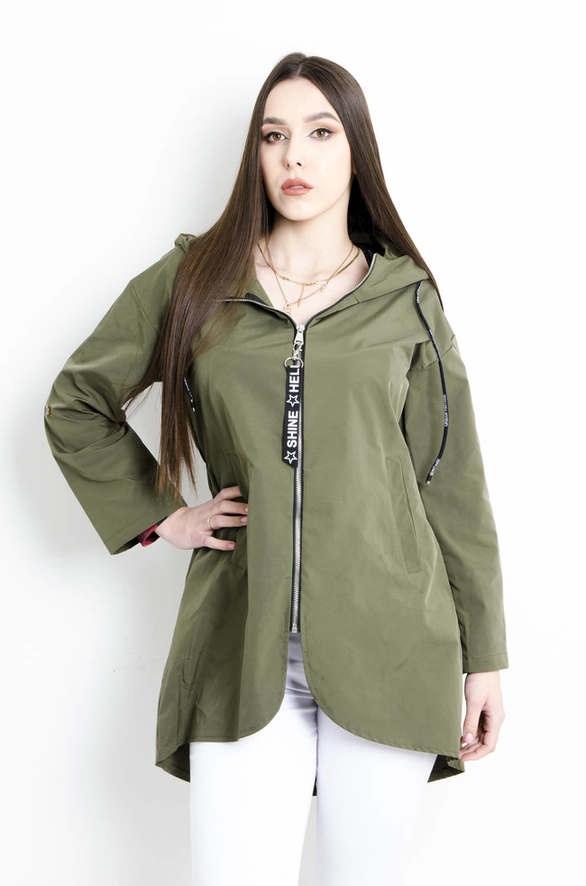 KURTKA PRZEJŚCIOWA ZIELONA