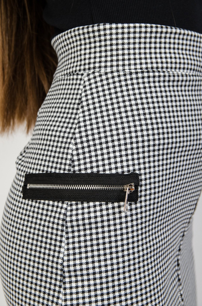 Spódnica w pepitkę