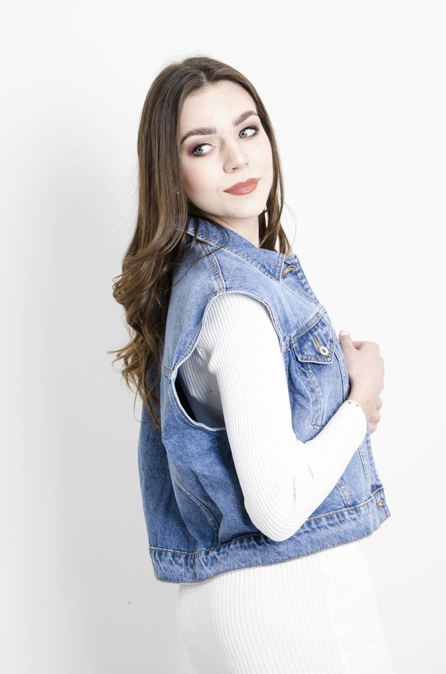 KAMIZELKA JENASOWA - BEZRĘKAWNIK