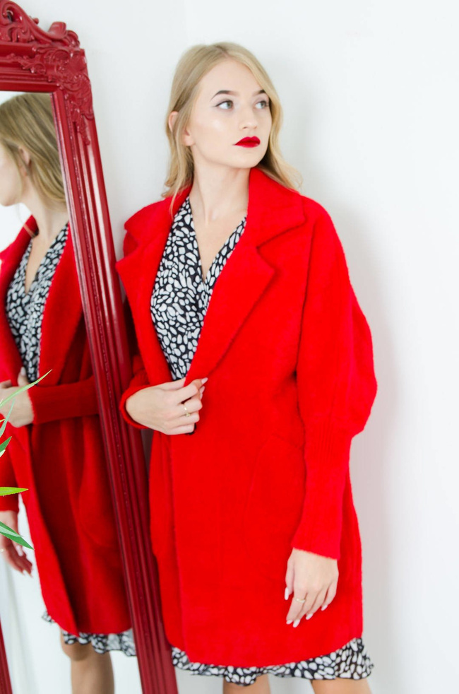 ALPAKA WIOSNA - CZERWONA 