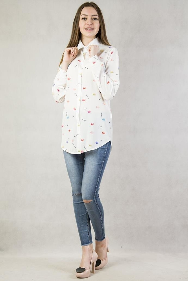 Koszula w ciastka makaroniki