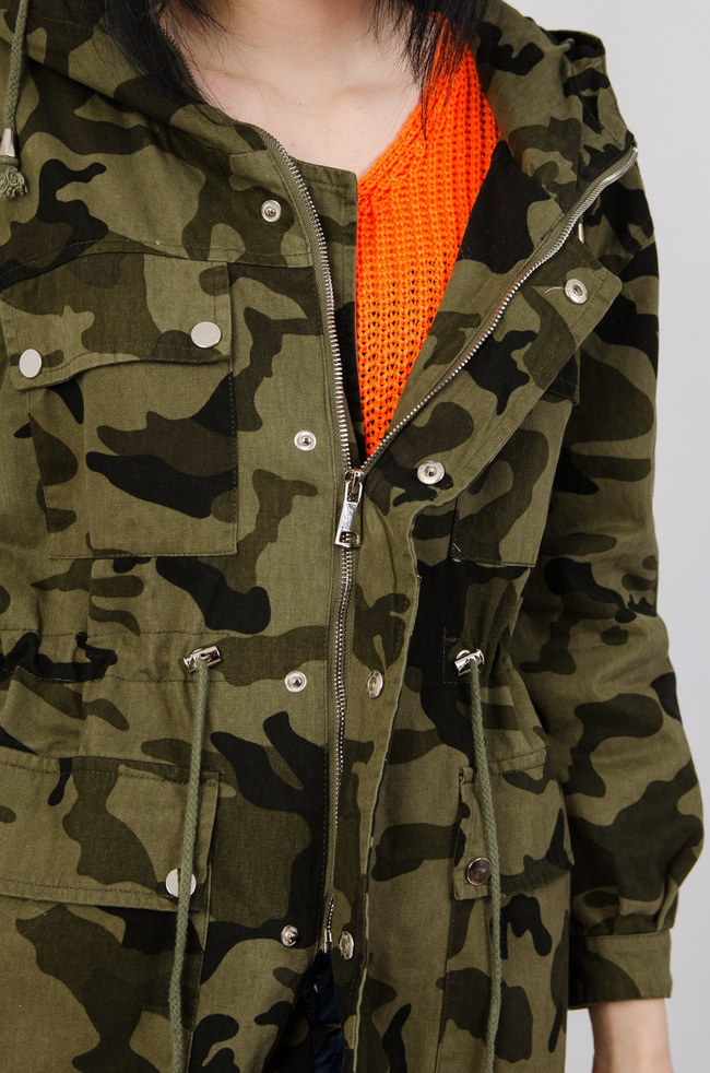 Moro kurtka przejściowa z naszywkami