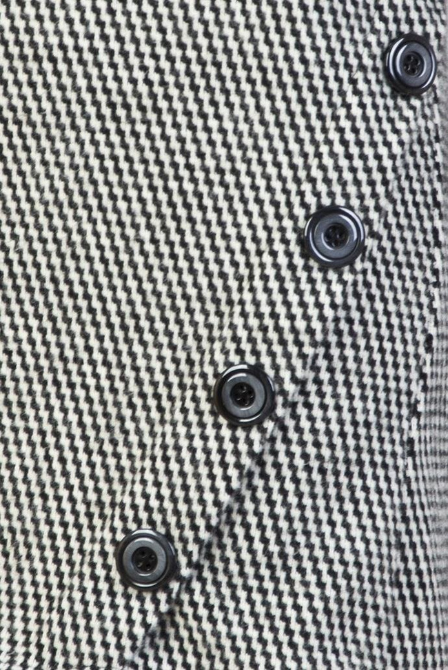 Biało-czarna tunika