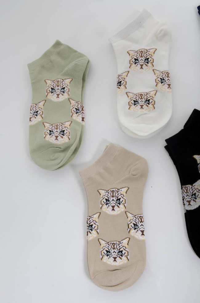 5-PACK WZORZYSTYCH SKARPETEK-AKA08