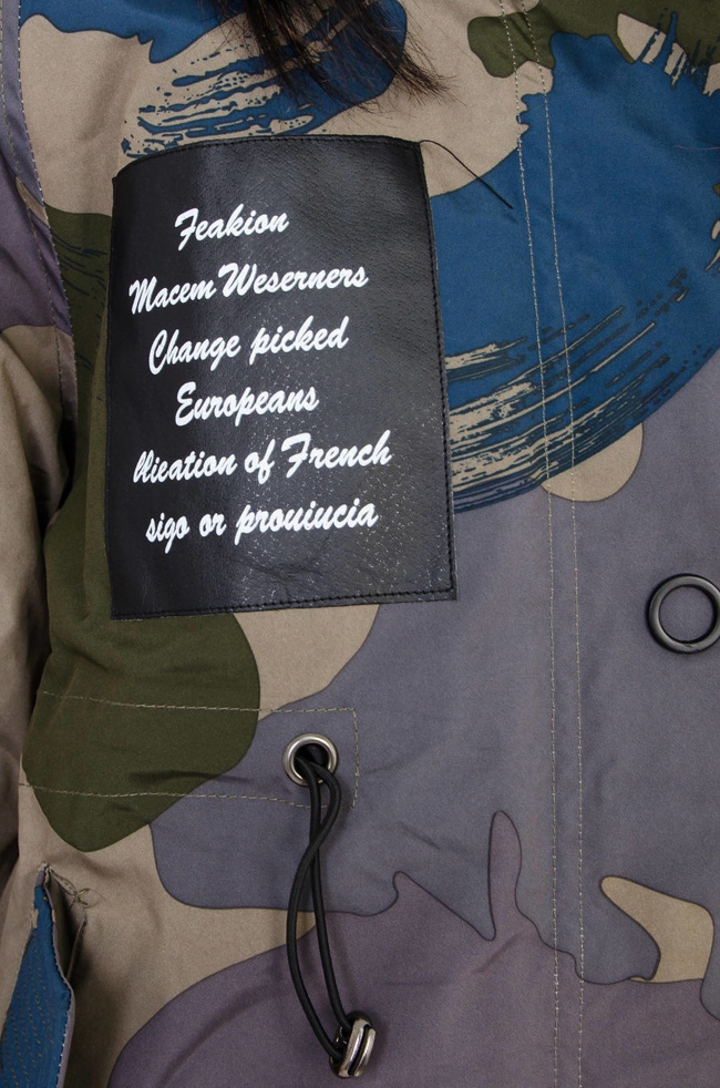 KURTKA PARKA ZIELONA MORO