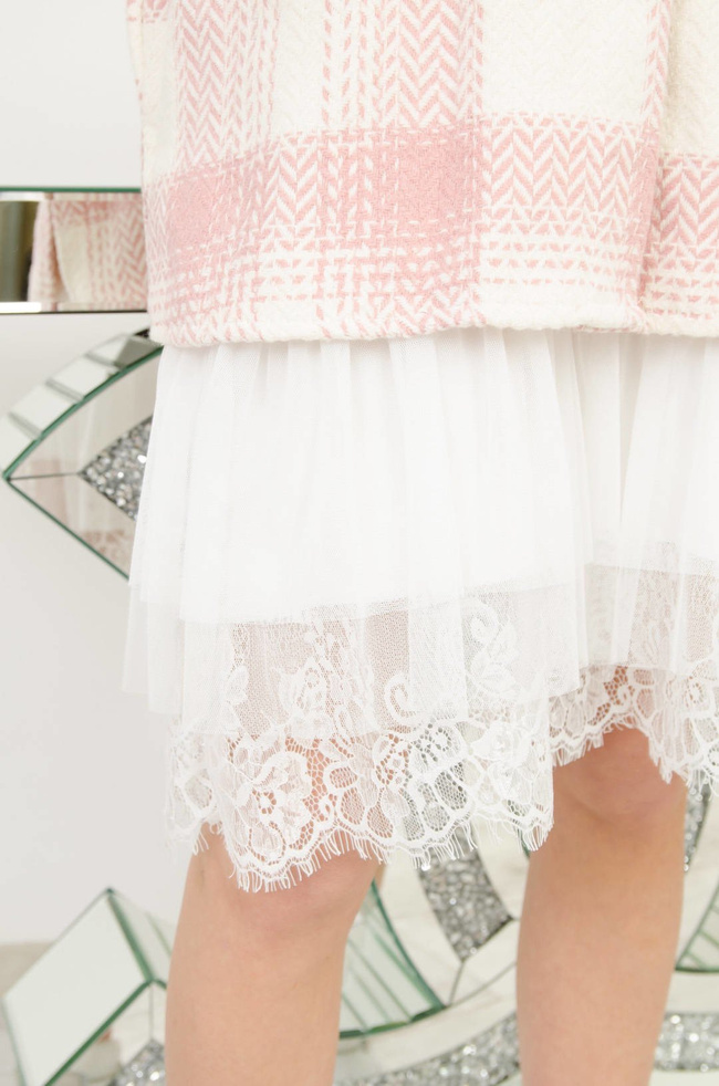 BIAŁA HALKA Z TIULEM 