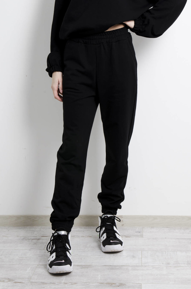 KOMPLET DRESOWY BAWEŁNIANY W KOLORZE CZARNYM