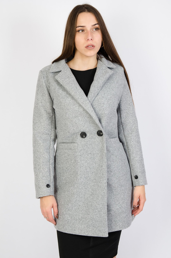 JASNO-SZARY PŁASZCZ